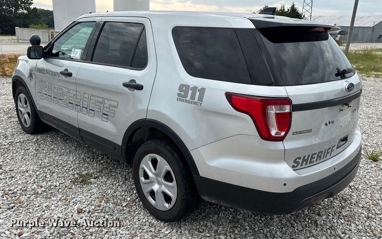 image for item DW3467 2017 Ford Explorer Police Interceptor SUV