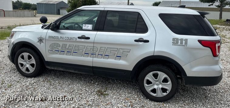 image for item DW3467 2017 Ford Explorer Police Interceptor SUV