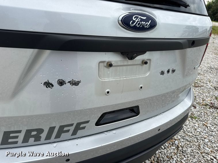 image for item DW3467 2017 Ford Explorer Police Interceptor SUV