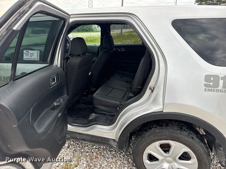 image for item DW3467 2017 Ford Explorer Police Interceptor SUV