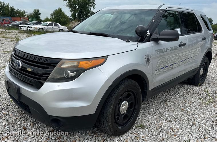 image for item DW3471 2015 Ford Explorer Police Interceptor SUV