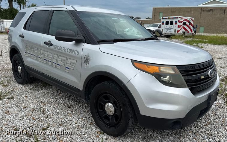 image for item DW3471 2015 Ford Explorer Police Interceptor SUV