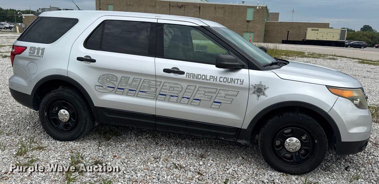 image for item DW3471 2015 Ford Explorer Police Interceptor SUV