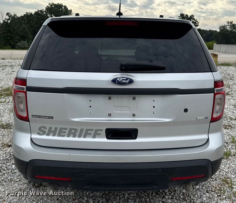 image for item DW3471 2015 Ford Explorer Police Interceptor SUV