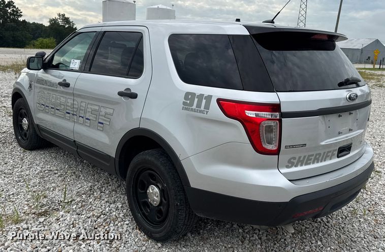 image for item DW3471 2015 Ford Explorer Police Interceptor SUV