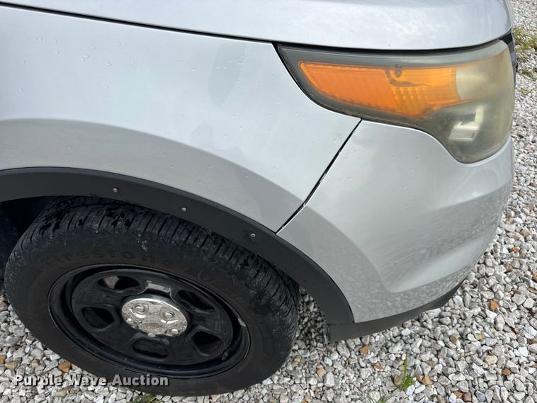 image for item DW3471 2015 Ford Explorer Police Interceptor SUV