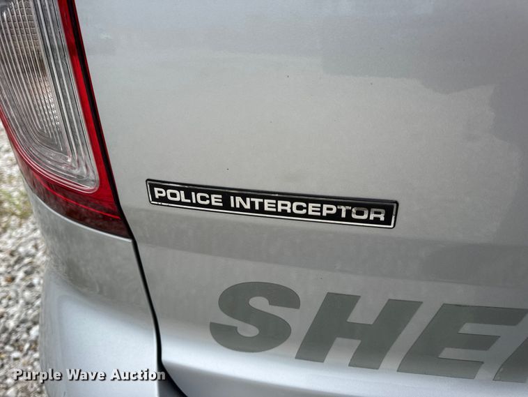 image for item DW3471 2015 Ford Explorer Police Interceptor SUV