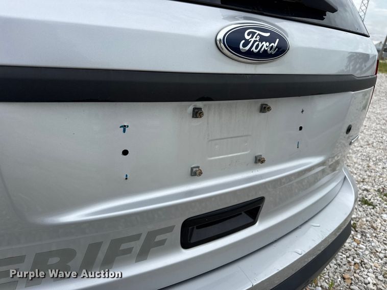 image for item DW3471 2015 Ford Explorer Police Interceptor SUV