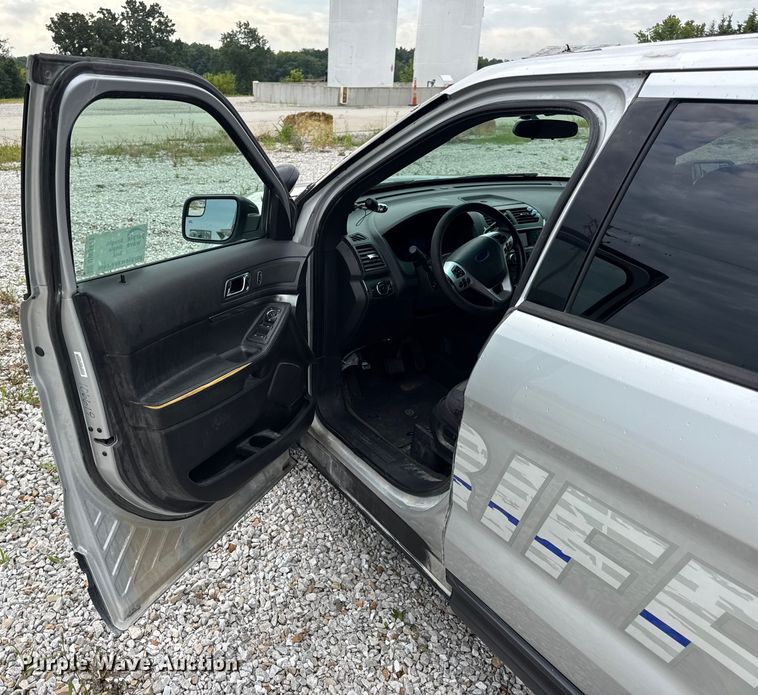 image for item DW3471 2015 Ford Explorer Police Interceptor SUV