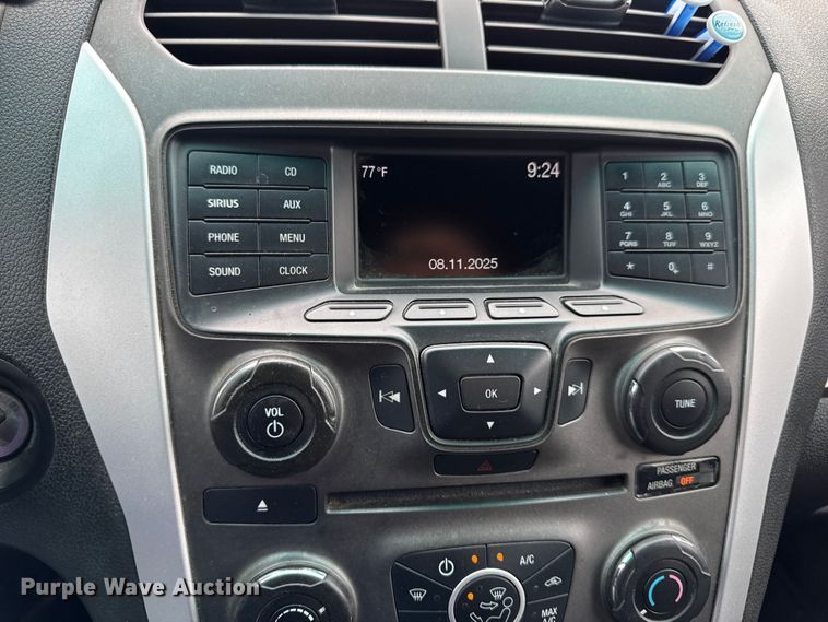 image for item DW3471 2015 Ford Explorer Police Interceptor SUV