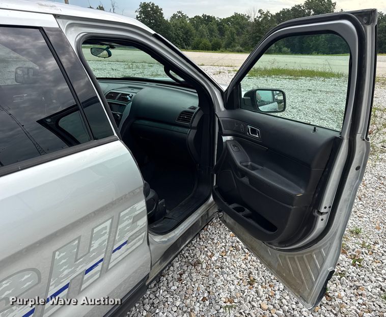 image for item DW3471 2015 Ford Explorer Police Interceptor SUV