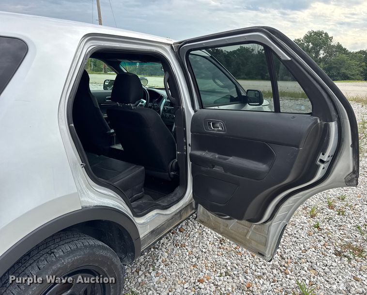 image for item DW3471 2015 Ford Explorer Police Interceptor SUV