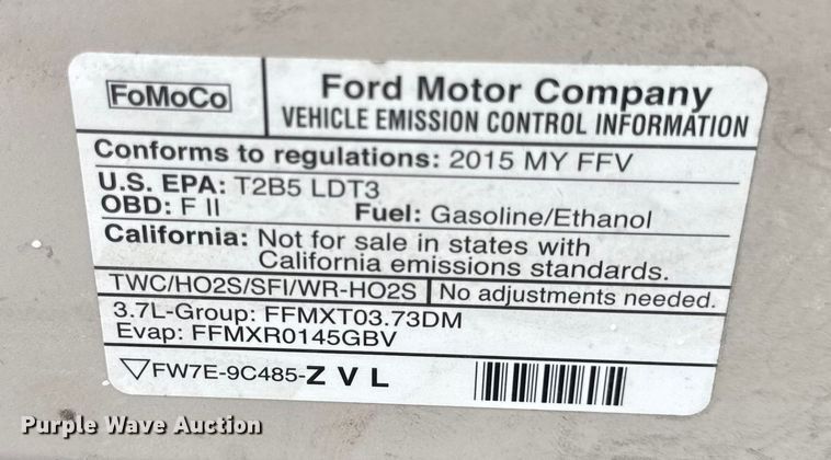 image for item DW3471 2015 Ford Explorer Police Interceptor SUV