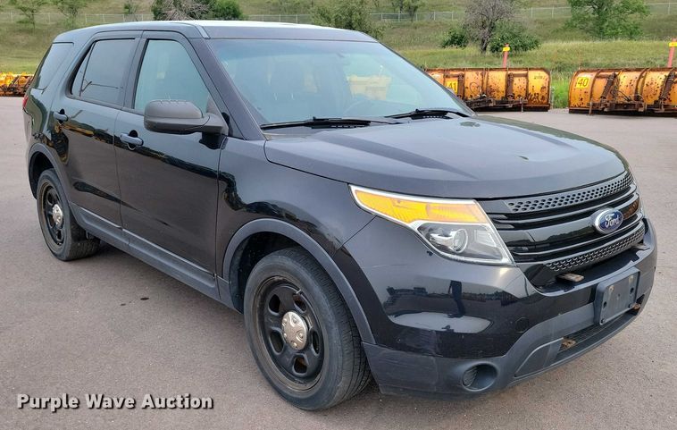 image for item DX7254 2013 Ford Explorer Police Interceptor  SUV
