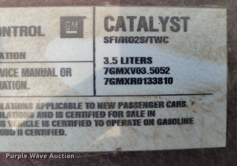 image for item DX7256 2007 Chevrolet  Impala LS 