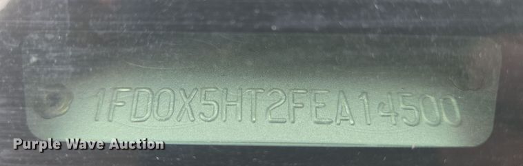 image for item DX7260 2015 Ford F550 bucket truck