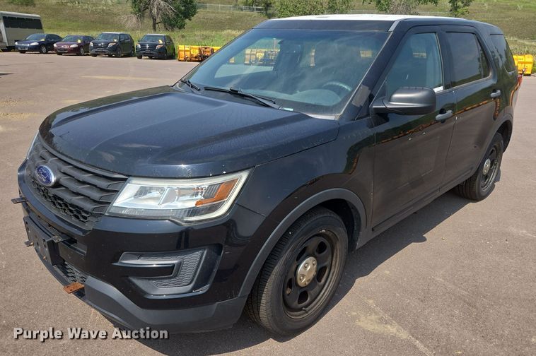 image for item DX7263 2016 Ford Explorer Police Interceptor  SUV
