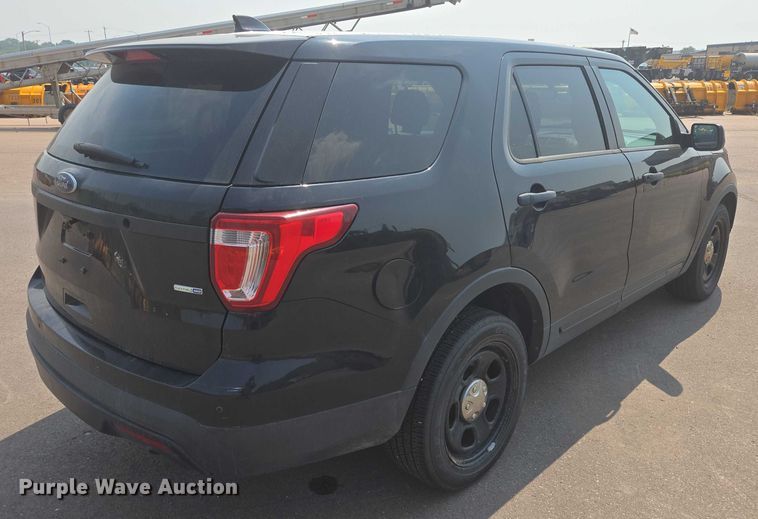 image for item DX7263 2016 Ford Explorer Police Interceptor  SUV