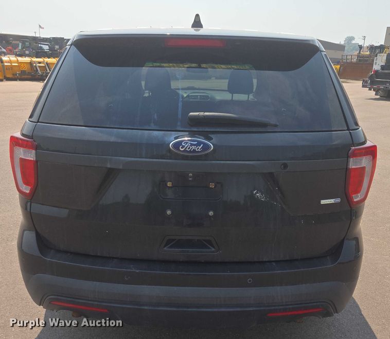 image for item DX7263 2016 Ford Explorer Police Interceptor  SUV