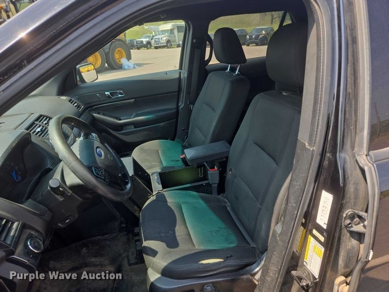 image for item DX7263 2016 Ford Explorer Police Interceptor  SUV