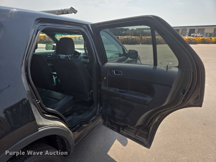 image for item DX7263 2016 Ford Explorer Police Interceptor  SUV