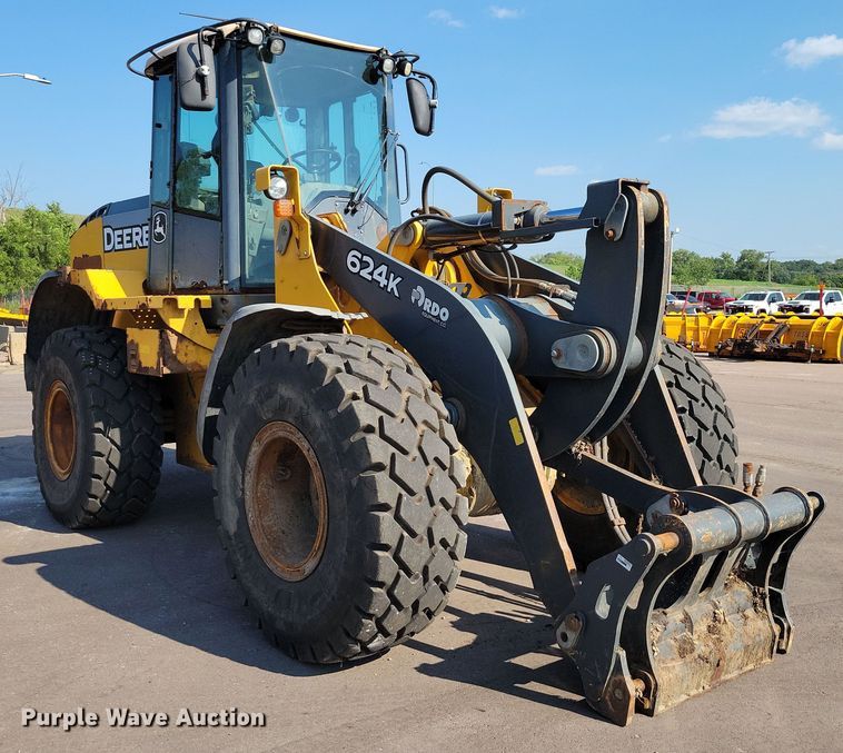 CARGADOR FRONTAL 2012 JOHN DEERE 624K