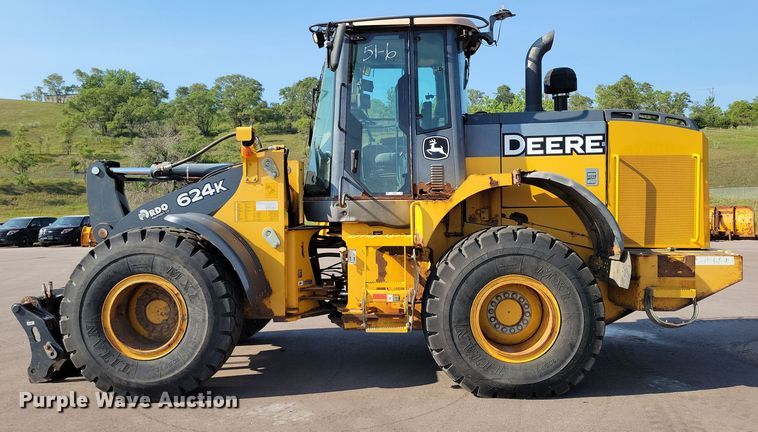 image for item DX7265 2012 John Deere  624K wheel loader