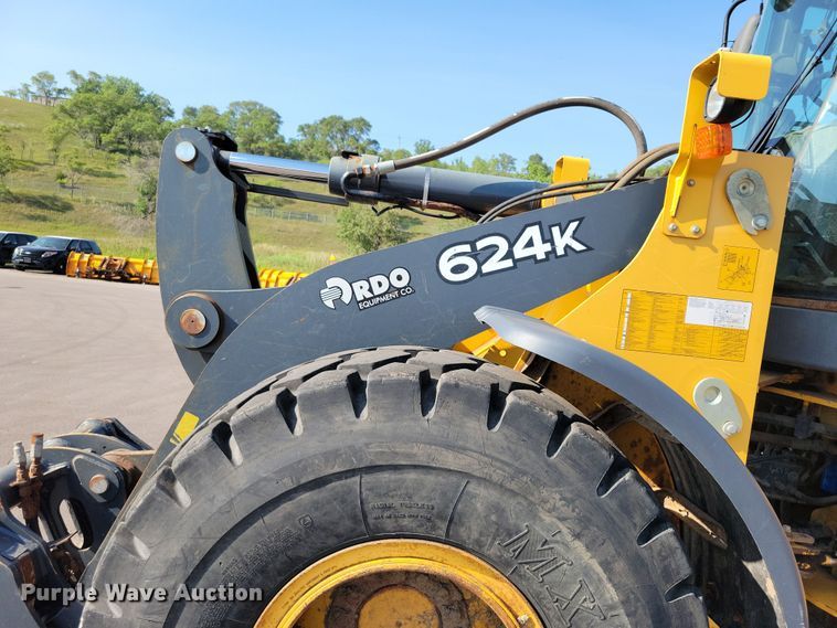 image for item DX7265 2012 John Deere  624K wheel loader