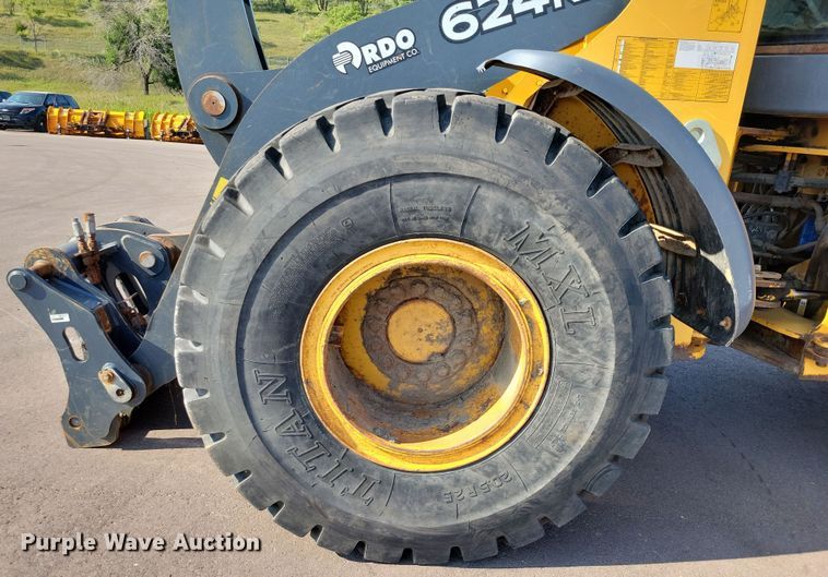 image for item DX7265 2012 John Deere  624K wheel loader