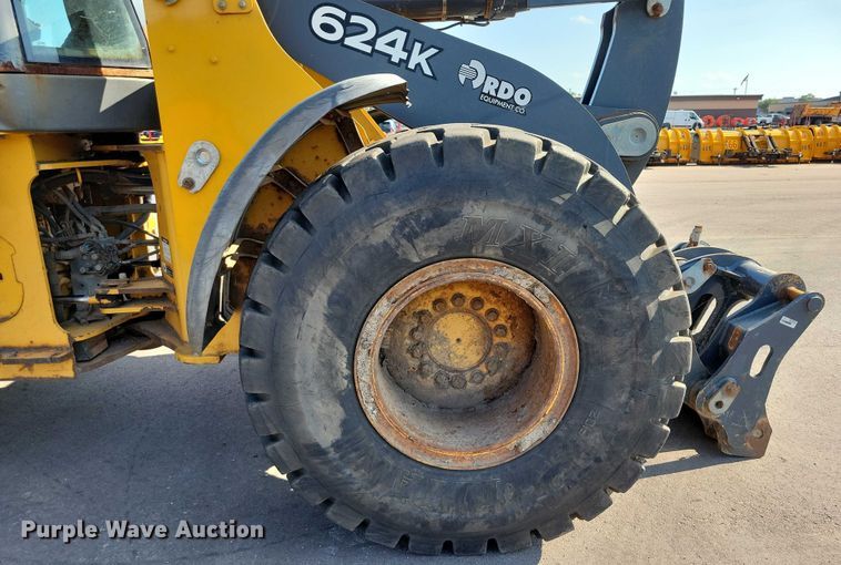 image for item DX7265 2012 John Deere  624K wheel loader