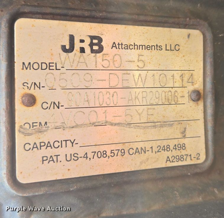 image for item DX7266 2009 Komatsu WA150-6 wheel loader