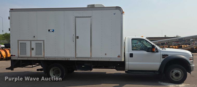 image for item DX7267 2009 Ford F550 box truck