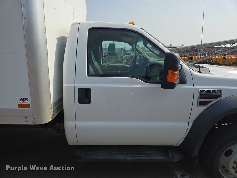 image for item DX7267 2009 Ford F550 box truck