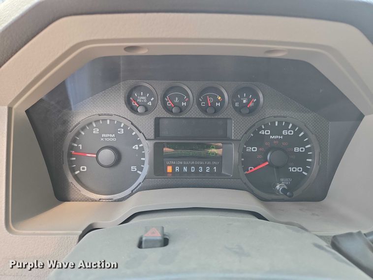 image for item DX7267 2009 Ford F550 box truck