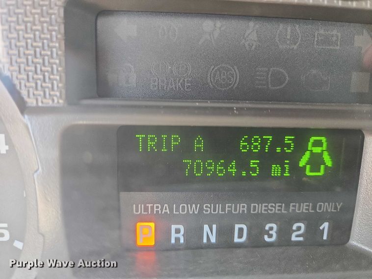 image for item DX7267 2009 Ford F550 box truck