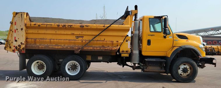 image for item DX7269 2012 International  7500 dump truck