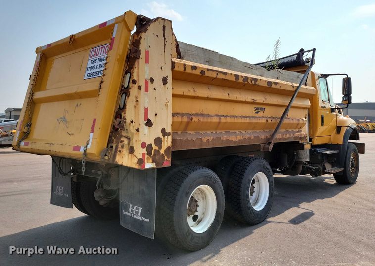 image for item DX7269 2012 International  7500 dump truck
