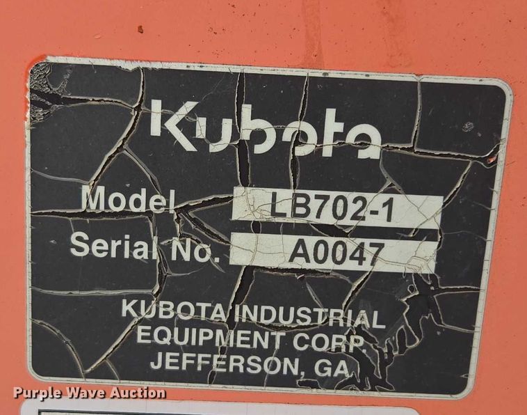 image for item DX7270 2003 Kubota MX5000E tractor