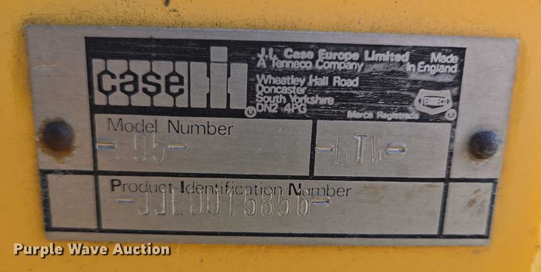 image for item DX7271 1991 Case International 595 tractor