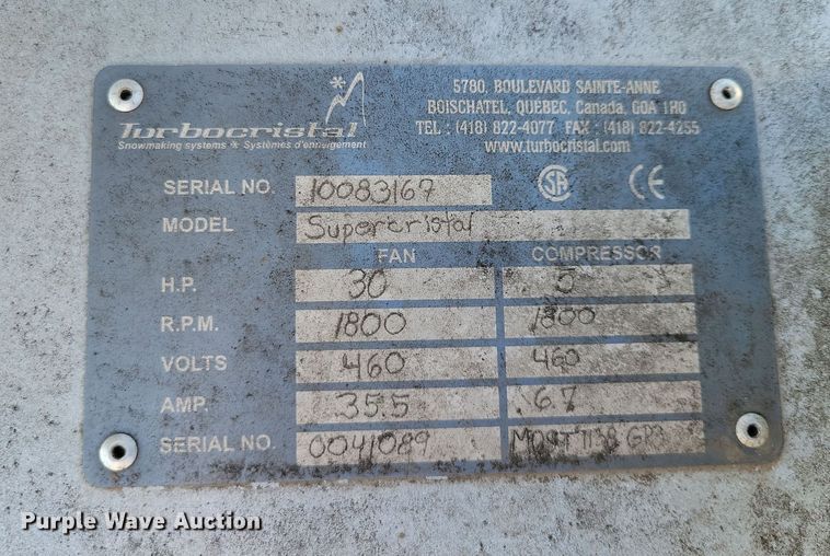 image for item DX7272 (4) Turbocristal portable fans