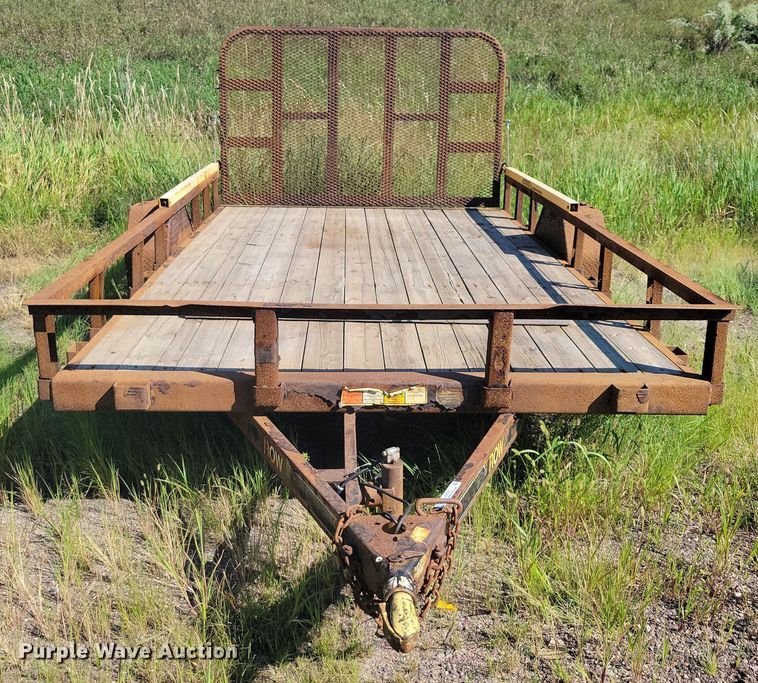 image for item DX7278 2014 PJ utility trailer