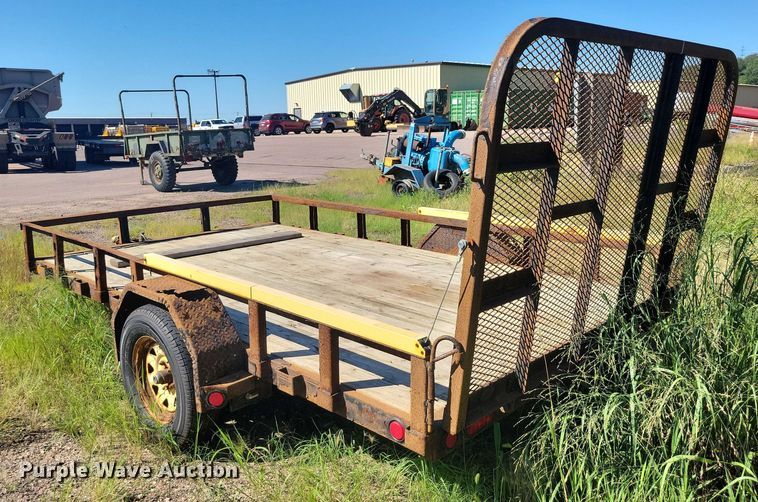 image for item DX7278 2014 PJ utility trailer