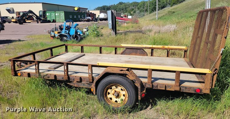 image for item DX7278 2014 PJ utility trailer