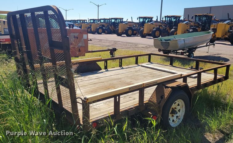 image for item DX7278 2014 PJ utility trailer