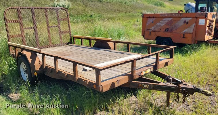 image for item DX7278 2014 PJ utility trailer