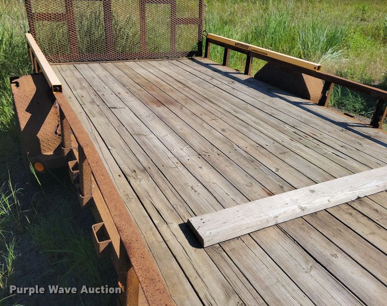 image for item DX7278 2014 PJ utility trailer