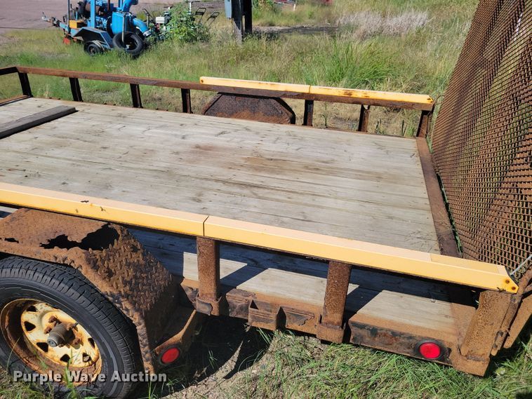 image for item DX7278 2014 PJ utility trailer