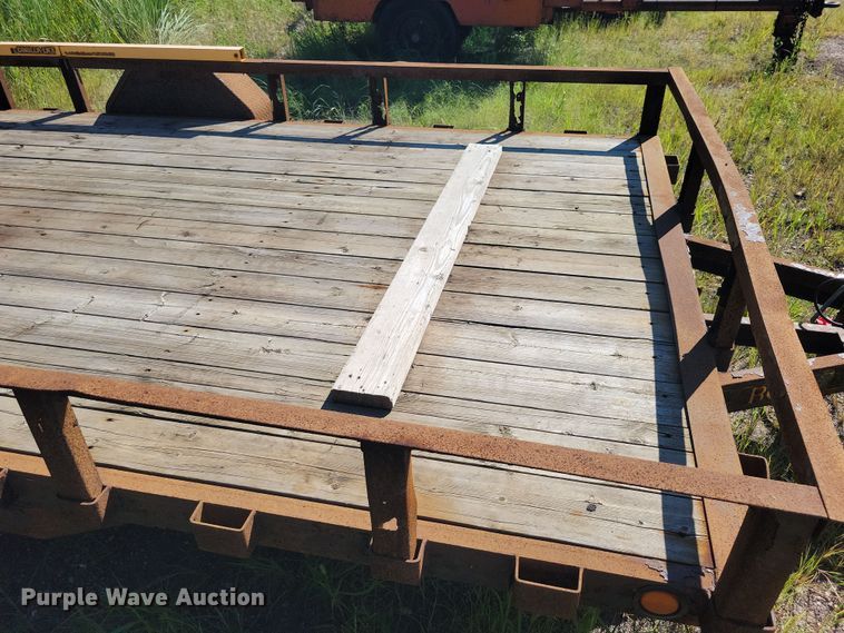 image for item DX7278 2014 PJ utility trailer