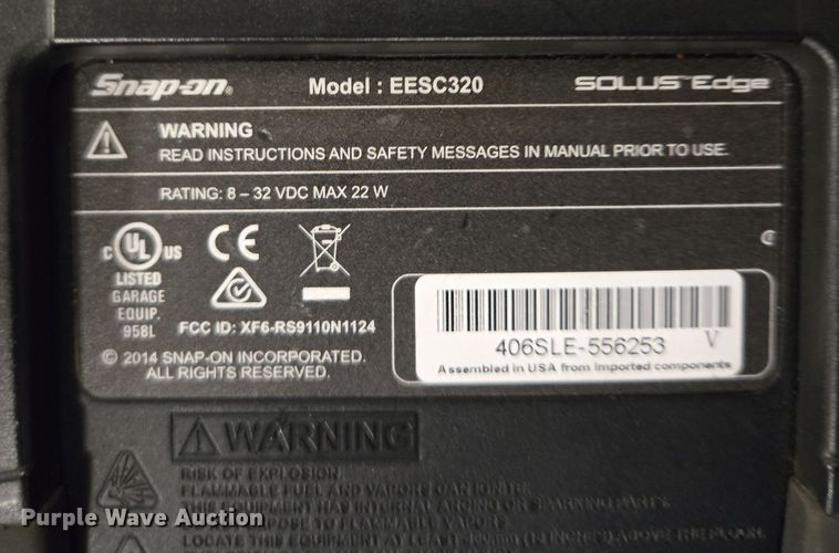 image for item DX7284 Snapon (6) scan tools