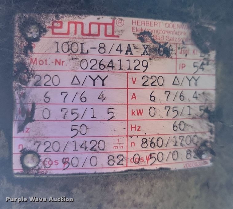 image for item DX7287 Bewo chop saw